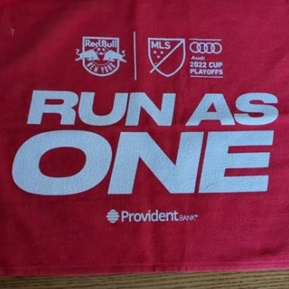 New York Red Bulls Rally Towel 2022 Playoffs Run As One Metrostars